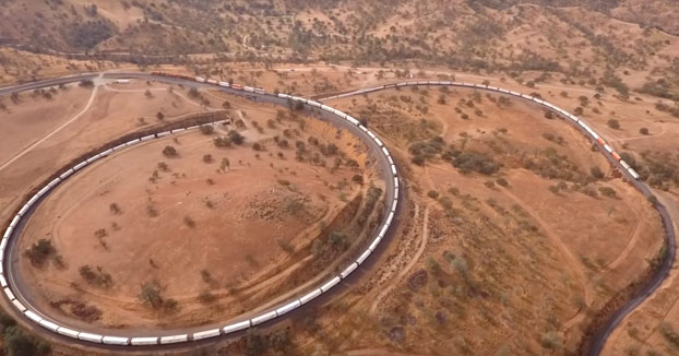 El bucle de Tehachapi, uno de los mejores espectáculos ferroviarios del mundo