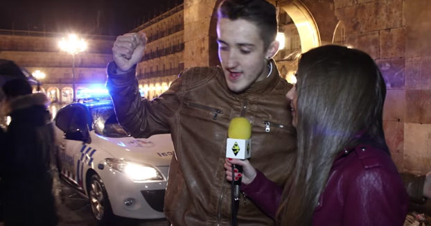 Nochevieja universitaria en Salamanca. Los deseos para el nuevo año de los jóvenes (Vídeo)