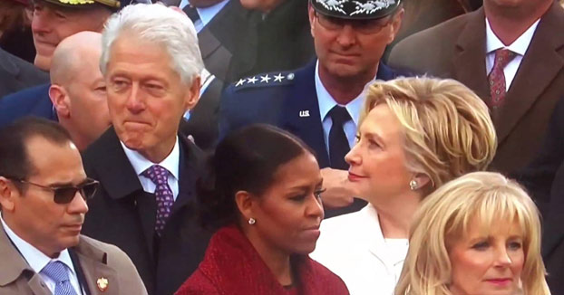 Hillary Clinton pilla a Bill Clinton echándole el ojo a Ivanka Trump (Vídeo)