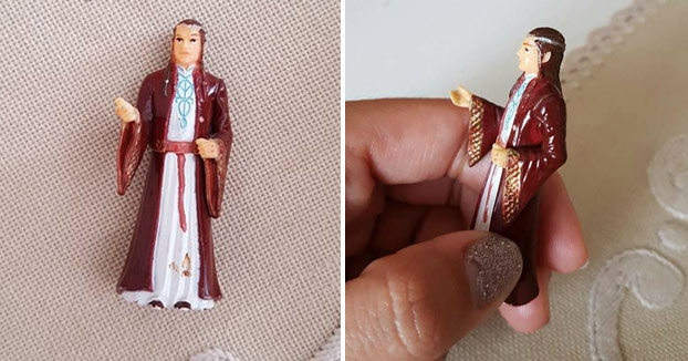 Una abuela reza cada día a una figura de 'El Señor de los Anillos' creyendo que es San Antonio