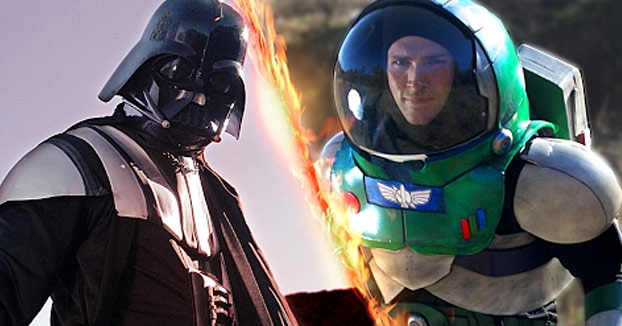 La batalla que todos estábamos esperando: Darth Vader vs Buzz Lightyear