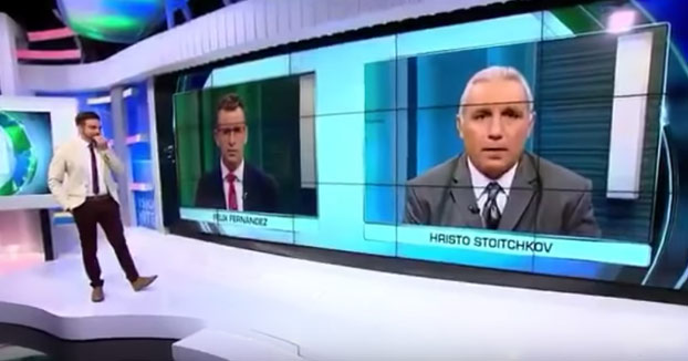 Humillan a Hristo Stoichkov enseñándole una jugada en la que hizo teatro