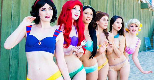 Ya están aquí: Los bikinis de las princesas Disney