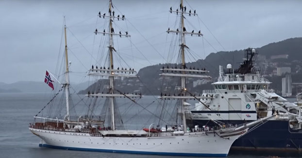 La épica llegada de este barco a Noruega tras tres meses cruzando el Atlántico