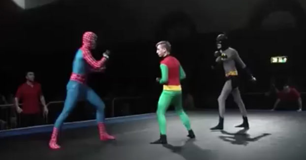 SUPERFIGHT!: Spiderman vs Batman vs Robin