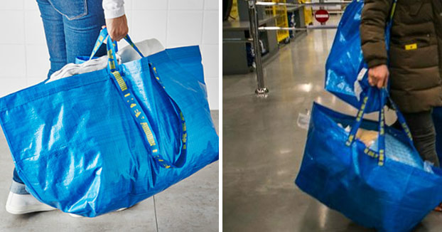 El bolso de 1.700 euros de Balenciaga que es igual que una bolsa de IKEA