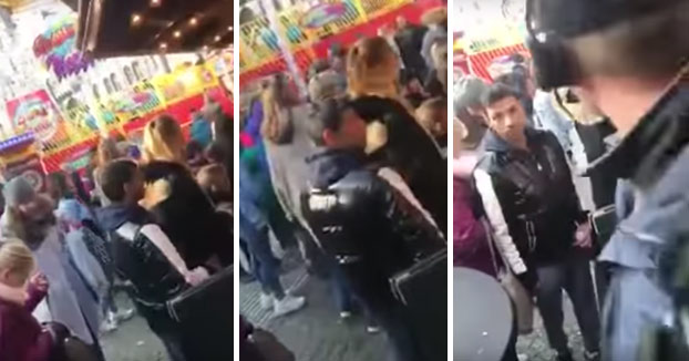 Cazado en la feria: Este carterista vio el móvil pero no a los policías de paisano