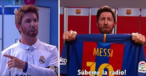 Crackòvia interpreta "Súbeme la radio" tras el Clásico y hacen esta absoluta genialidad