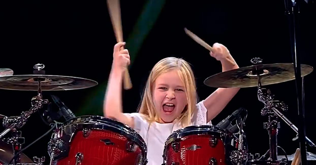 Johanne Astrid Poulsen, de 10 años de edad, ganadora de Got Talent Dinamarca