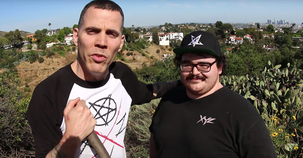 Zach Holmes, el loco de los petardos, graba su último vídeo con Steve-O