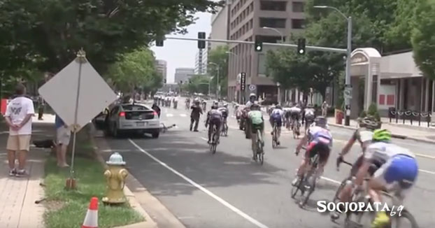 Cuando un idiota diseña el recorrido de una carrera ciclista