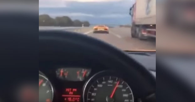 Detenido: Se graba con su R8 a 200 km/h en Barcelona persiguiendo a un Lamborghini