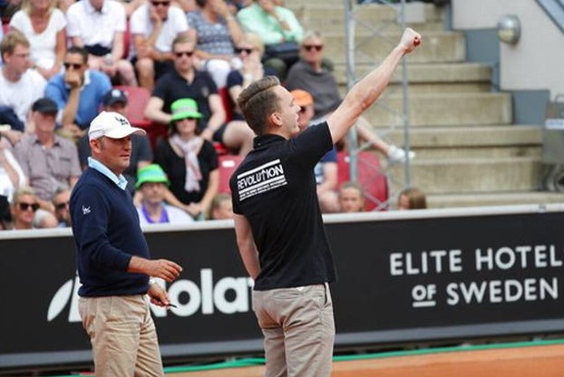 nazi partido tenis ferrer y verdasco.