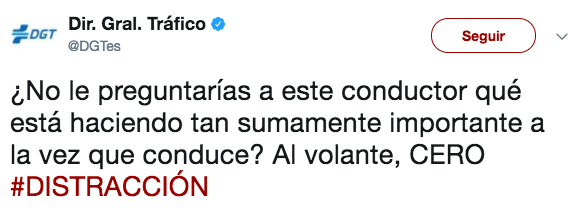 Deberían de ponerle una buena multa y retirarle el permiso de conducir de por vida