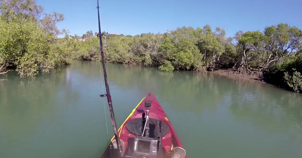 Cuando finalmente encuentro un lugar tranquilo para la pesca... sucede lo siguiente...