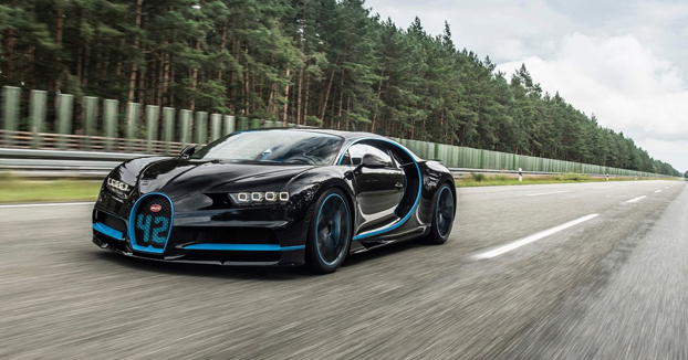 El Bugatti Chiron se pone de 0 a 400km/h y vuelve a 0 en 42 segundos