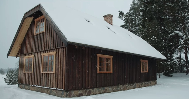 El nacimiento de una casa de madera