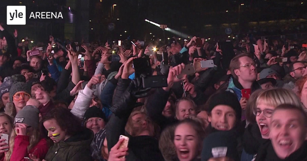 Así es como celebran el año nuevo en Helsinki, Finlandia