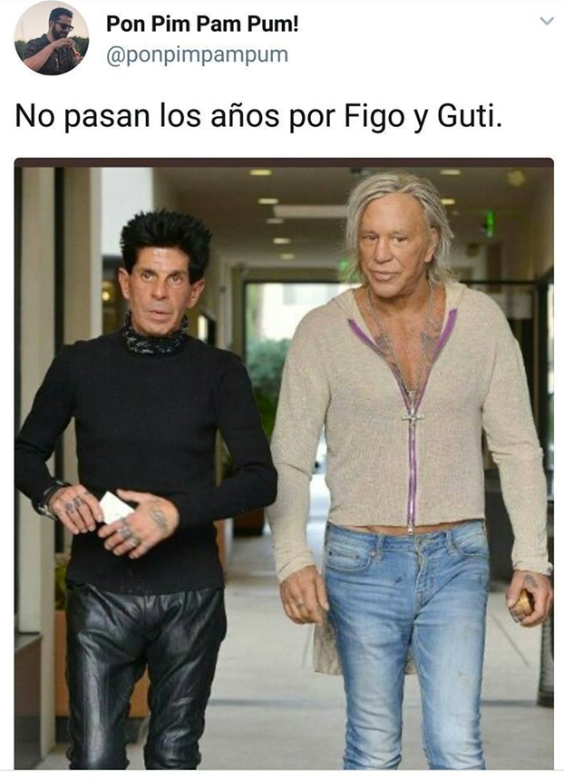 No pasan los años por Figo y Guti