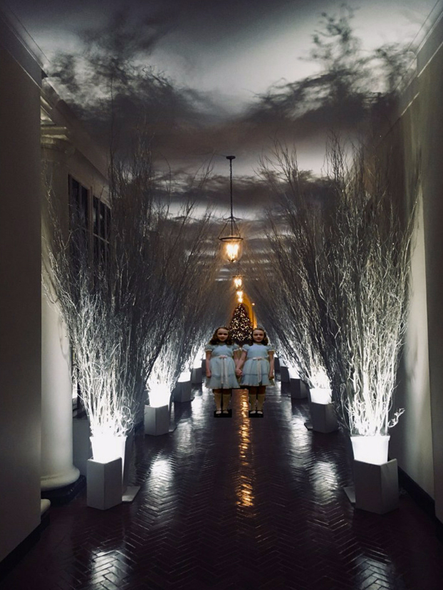 Reacciones en forma de memes a la decoración navideña 'de terror' de Melania Trump en la Casa Blanca