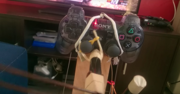 Este tío se ha creado un control casero de volante y pedales para su PlayStation - miBrujula.com