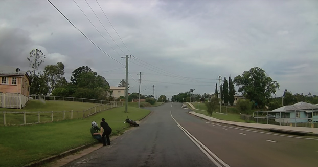 Un hombre pierde la pierna en un accidente de moto