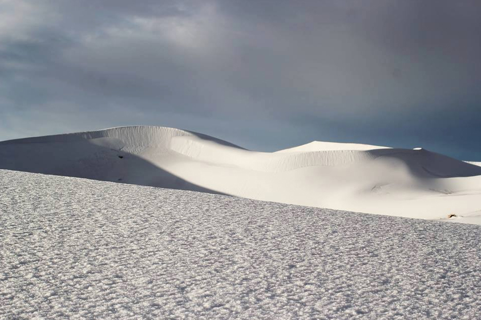 Ha nevado en el desierto del Sahara y las fotos son impresionantes