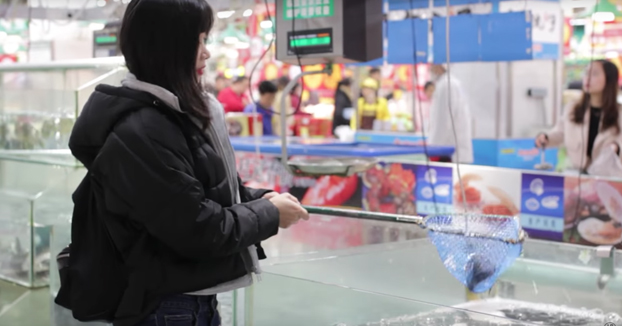 Los supermercados en China