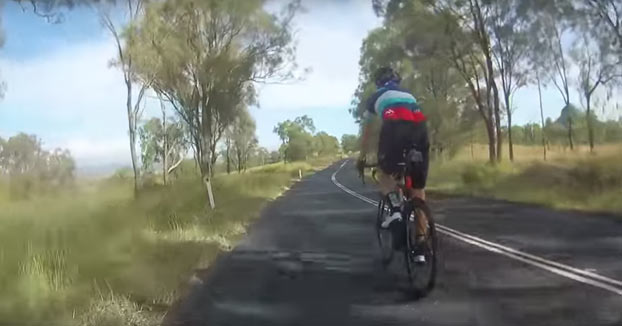 Canguro 1 - Ciclista 0