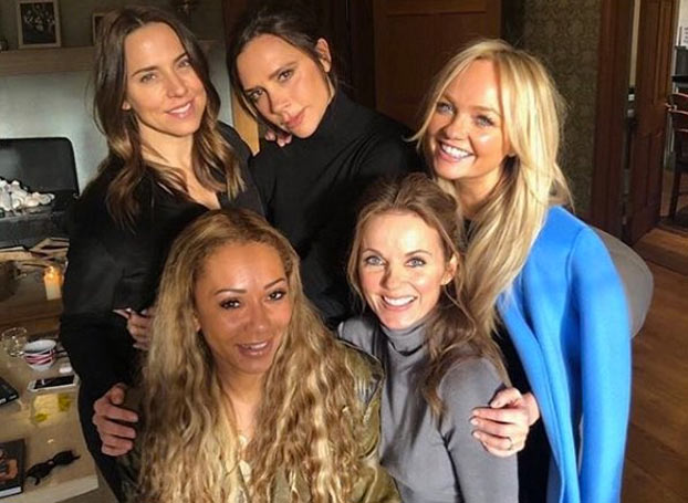 Me han sorprendido tres cosas de la foto de reunión de las Spice Girls