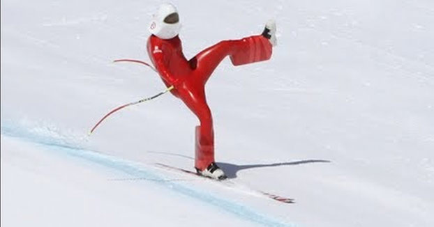 Escalofriante caída de Juanki Sánchez a más de 200 km/h en una prueba de Speed Ski