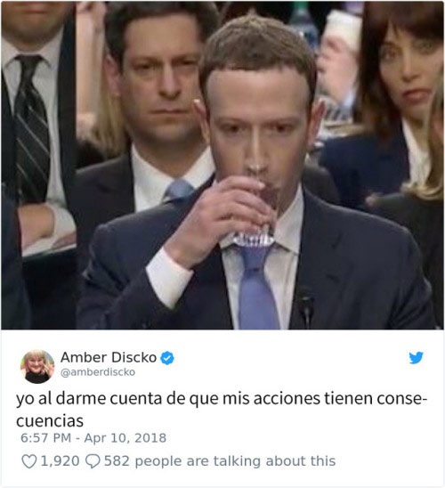 Los mejores memes sobre la comparecendia de Mark Zuckerberg en el Senado