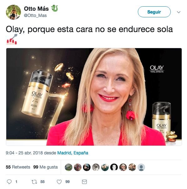 Los mejores memes y bromas sobre el robo de cremas de Cristina Cifuentes