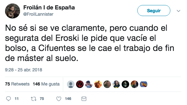 Los mejores memes y bromas sobre el robo de cremas de Cristina Cifuentes