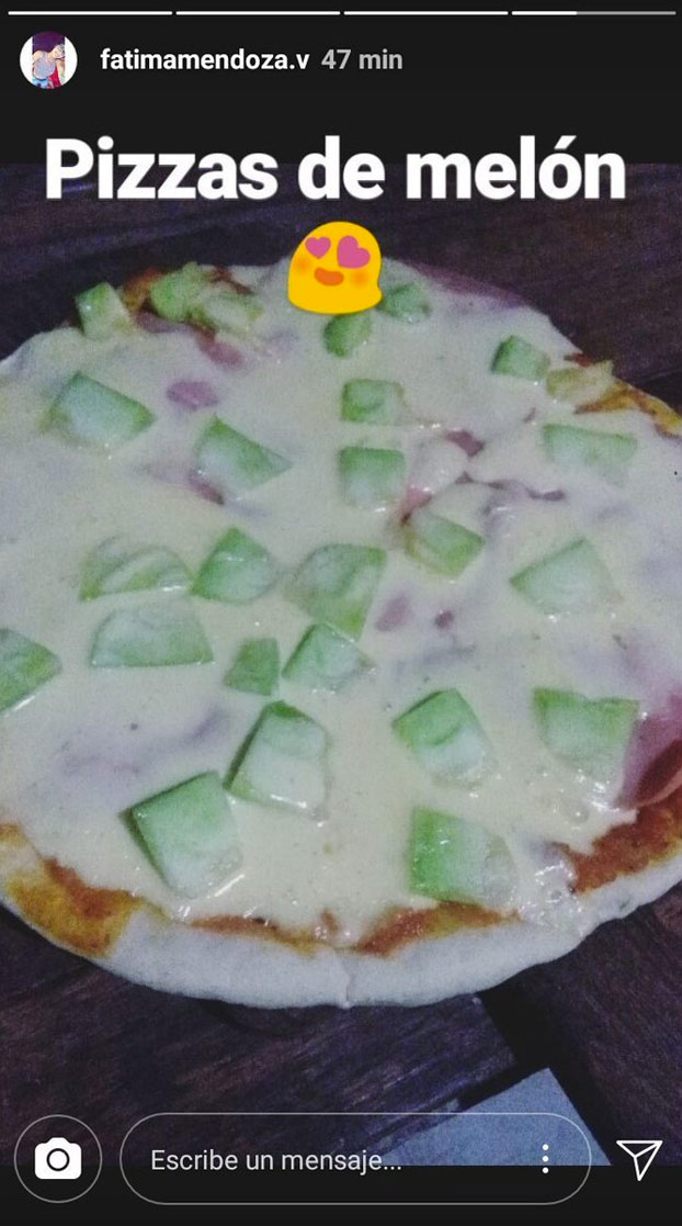 Pizza de melón