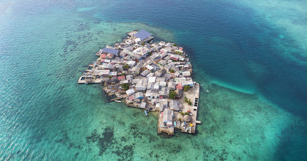 Santa Cruz del Islote, la isla más densamente poblada del mundo