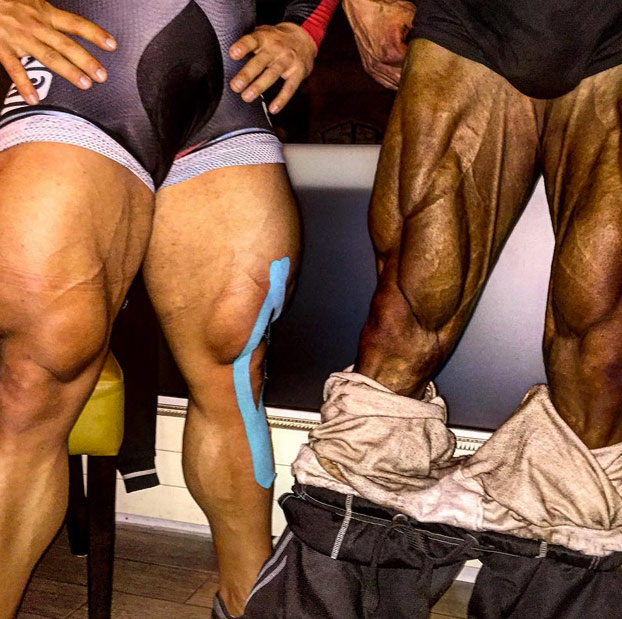 El ciclista alemán Robert Forstemann, en lugar de piernas tiene jamones