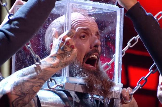 El ilusionista Matt Johnson a punto de morir ahogado en el Got Talent británico