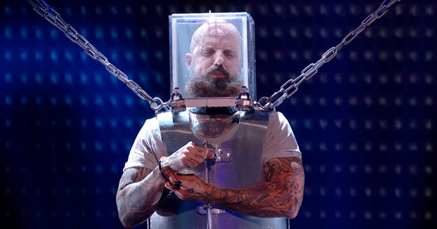 El ilusionista Matt Johnson a punto de morir ahogado en el Got Talent británico