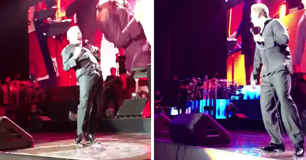El cantante Luis Miguel sufre una erección en pleno concierto en San Diego [Vídeo]