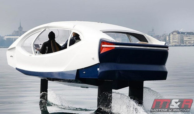 El “Sea Bubble”, un taxi acuático para atravesar París