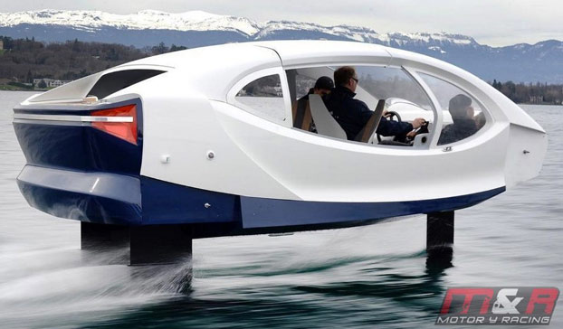 El “Sea Bubble”, un taxi acuático para atravesar París