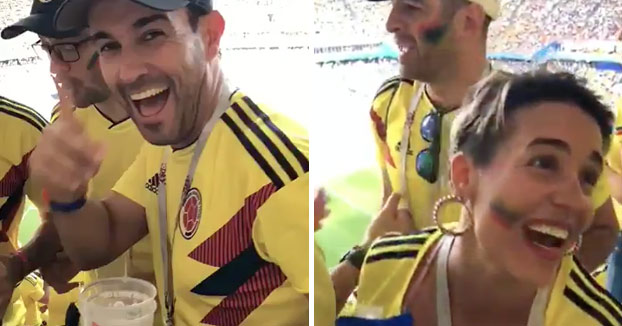 Así es cómo estos colombianos burlaron la seguridad rusa y metieron alcohol en el estadio