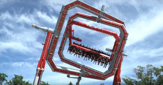 Cyborg, la nueva atracción del parque temático Six Flags
