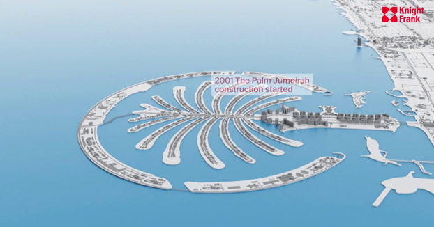 La increíble evolución de Dubai desde 1960 hasta 2021