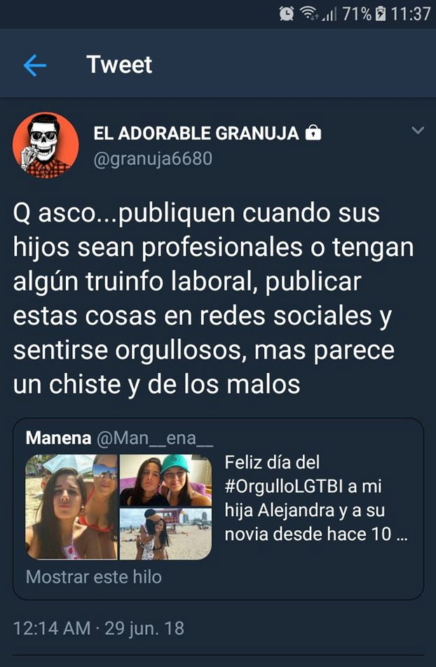 Con todos vosotros, el mejor zasca de la historia de Twitter