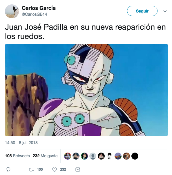 Los mejores memes y chistes sobre la cogida de Padilla en la que un toro le arrancó parte del cuero cabelludo