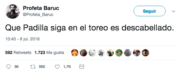 Los mejores memes y chistes sobre la cogida de Padilla en la que un toro le arrancó parte del cuero cabelludo