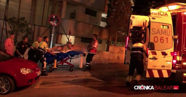 Un turista cae al vacío mientras defecaba desde un balcón en un hotel de Magaluf