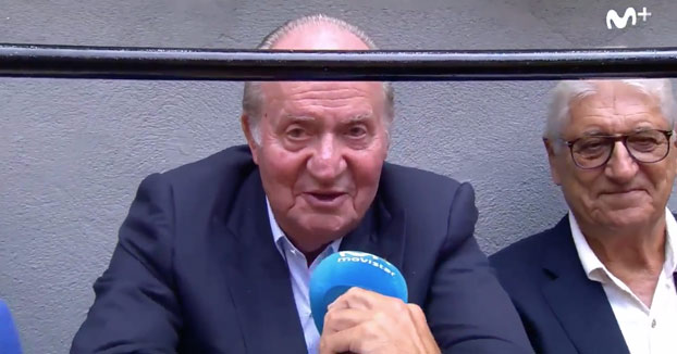 El rey Juan Carlos I: ''Me encanta ir donde haya buenas corridas''